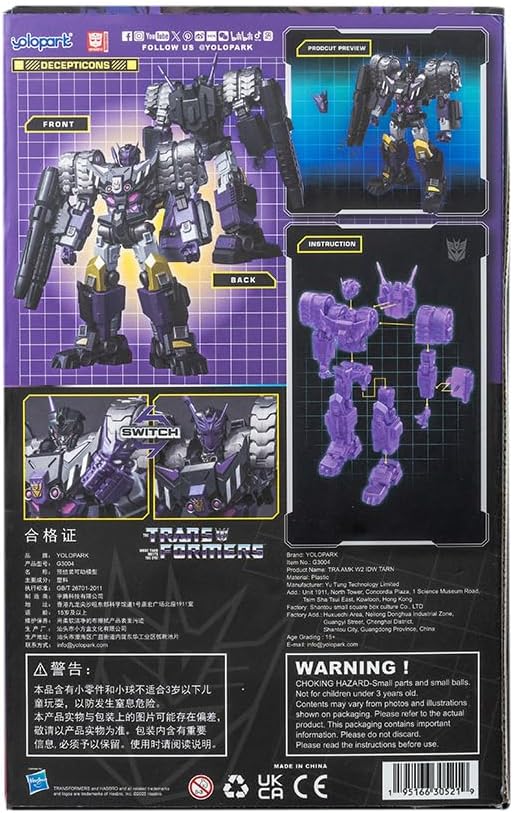 Transformers AMK Series W2 Generation One Tarn Collectible Action Figure For Kids Ages 15+