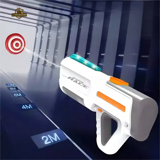 Hydro Electric Water Gun – Rapid-Fire Long-Range LED Blaster (Random Color)