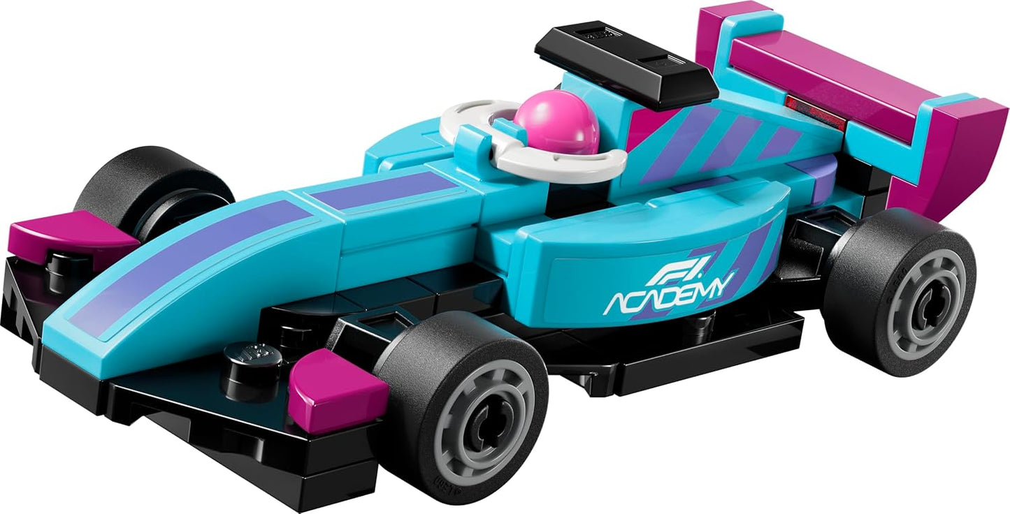 LEGO Speed Champions Mini F1 ACADEMY Car Building Kit For Ages 7 Years & Up
