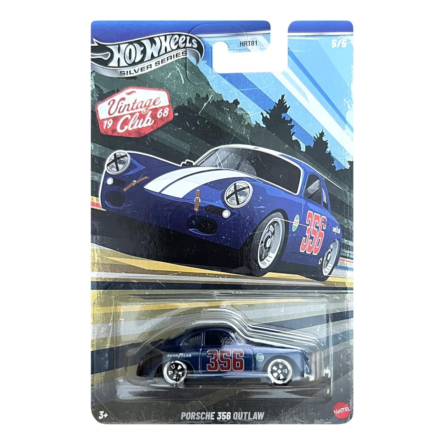 Hot Wheels 2026 Vintage Club Grand Prix Silver Celebration Series 1:64 Scale - Set Of 5 Cars Set-2