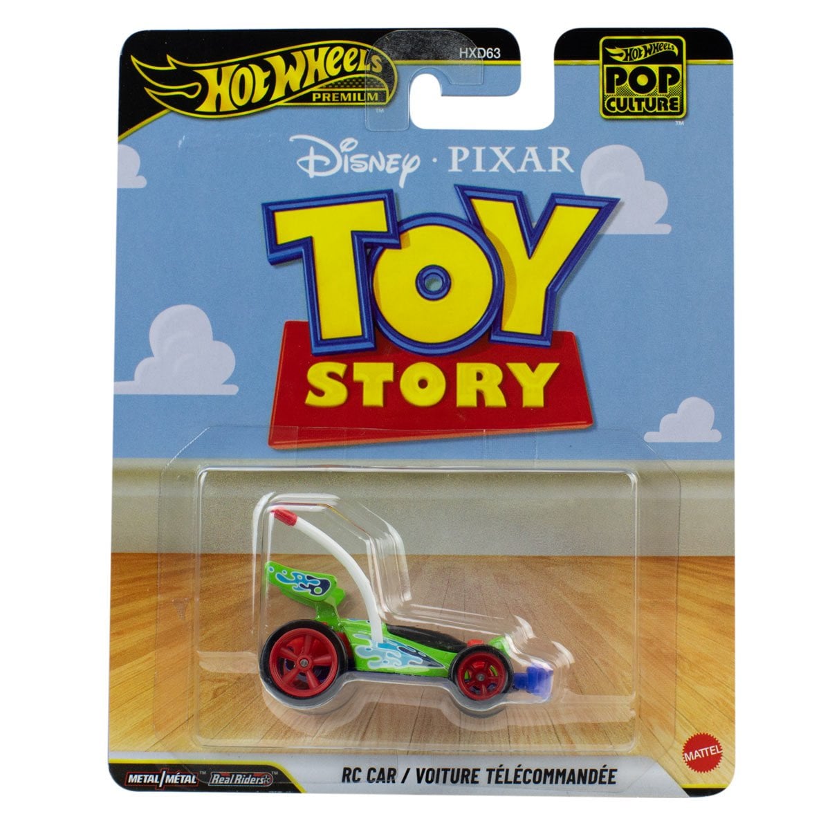 Hot Wheels Pop Culture 1:64 Scale Premium Toy Story RC Die-Cast Replica Toy Car For Ages 4+