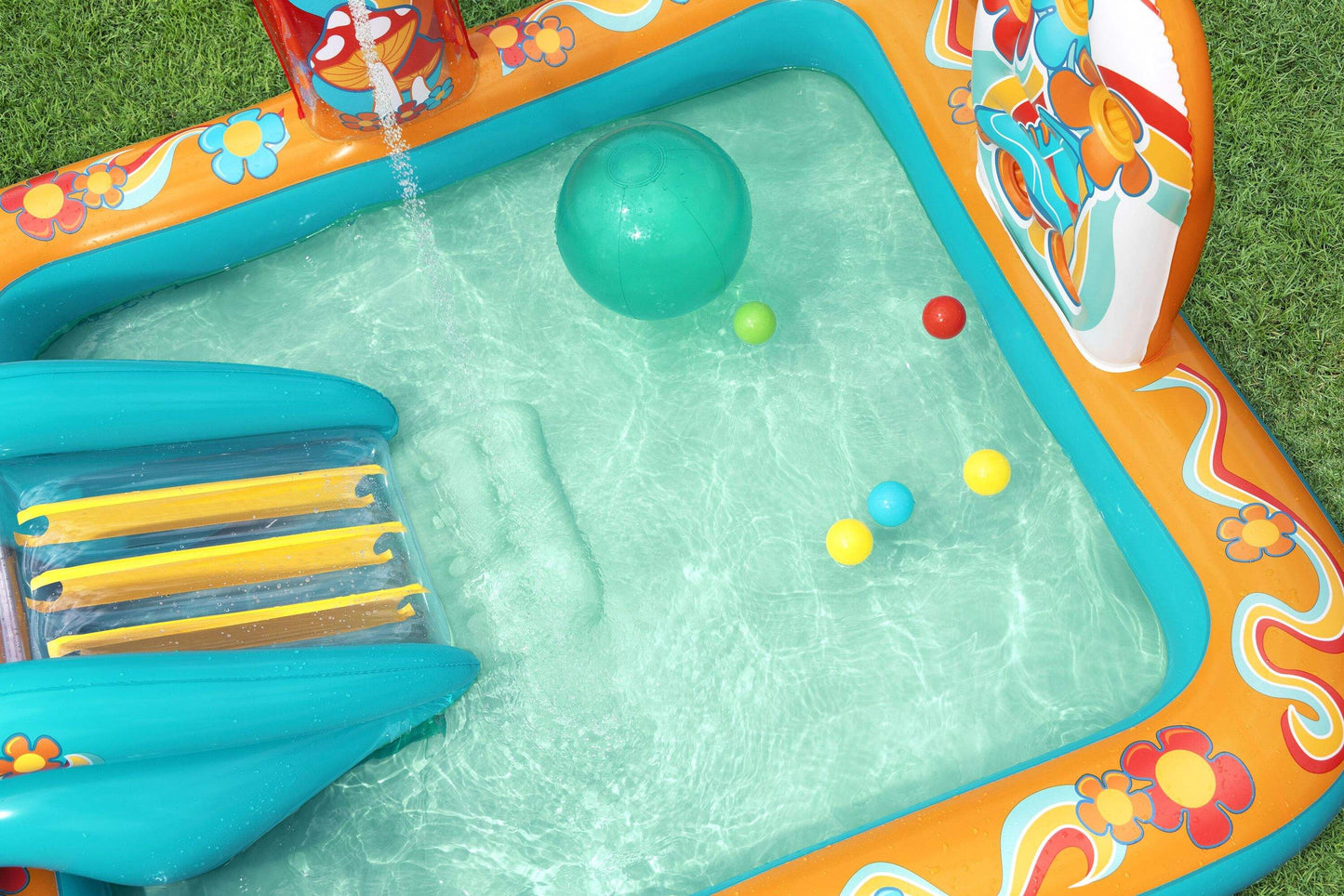 Bestway Retro Groove Inflatable Playcenter with Swimming Pool