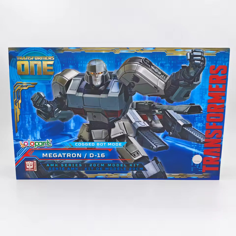 Transformers ONE Megatron Cogged Bot Mode Action Figure Kit For Kids and Collectors
