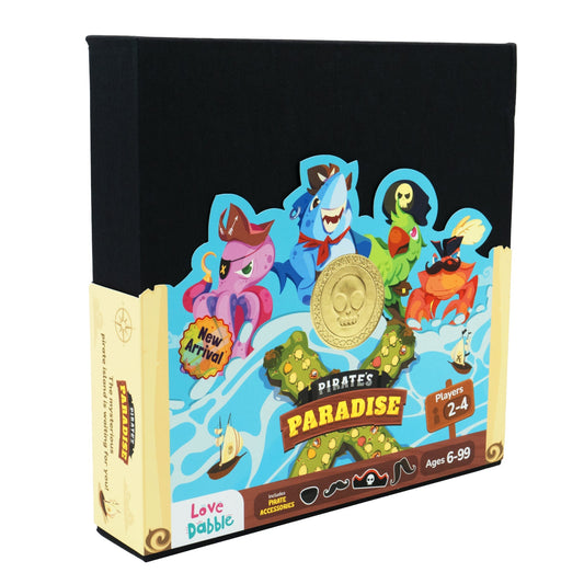 Love Dabble Pirateβs Paradise 2-4 Player Board Game For Ages 6 Years and Up