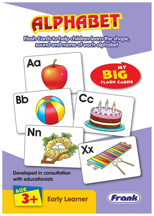 Frank Alphabet - My Big Flash Cards for 3 Year Old Kids & Above