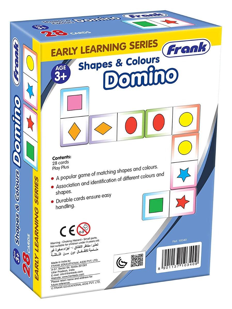 Frank Shapes & Colours Domino Game 28 Cards for Ages 3 & Above
