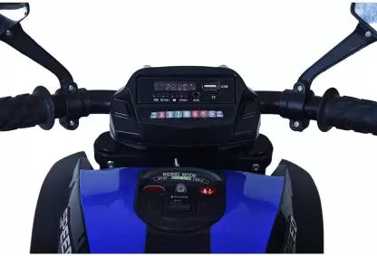 6688 3 Wheel Battery Operated Ride On Bike for Kids, 1 to 2.5 Years Bike Battery Operated Ride On (Black)