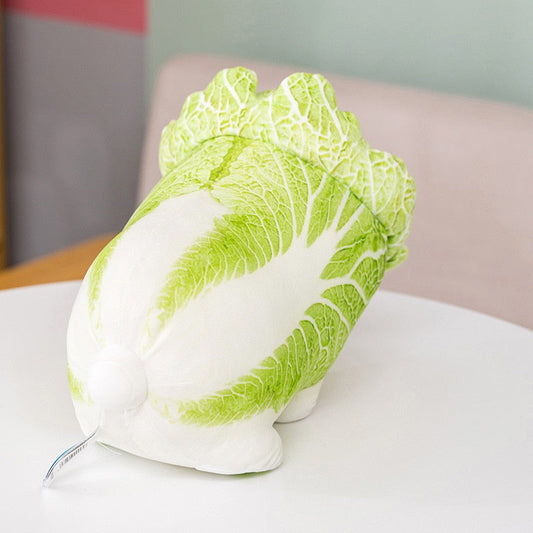 Soft Shiba Inu in Cabbage Costume