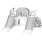 9 in 1 Toddler Slide, Toddler Playground with Double Slides, Backyard Playset for Toddlers Age 1-3+