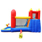 Inflatable Water Slide Bounce House, Slide Bouncer Castle Playhouse, 450W Air Blower for Kids Backyard Indoor Outdoor