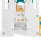 10 in 1 Toddler Slide, Freestanding Kid Climber Slide Playset, Toddler Playhouse, Backyard Playground Toy for Age 1-3+