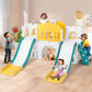 9 in 1 Toddler Slide, Toddler Playground with Double Slides, Backyard Playset for Toddlers Age 1-3+