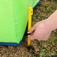 Inflatable Water Slide, Giant Water Park Bounce House with 2 Long Slides, Splash Pool, Trampoline, Climbing Wall, Ring Toss Game, 550W Air Blower