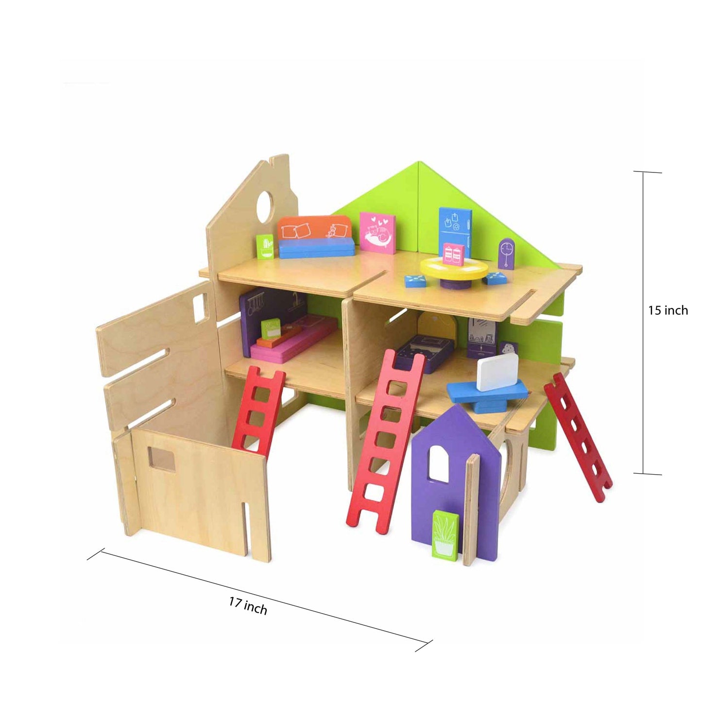 DIY Wooden Modular Playhouse  - 3 Years+