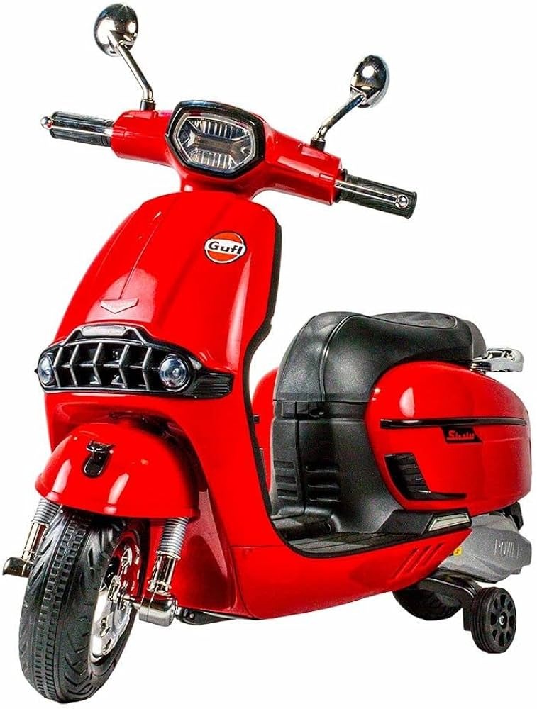 Vespa Gulf 12V Big Size Scooter Bike For Kids