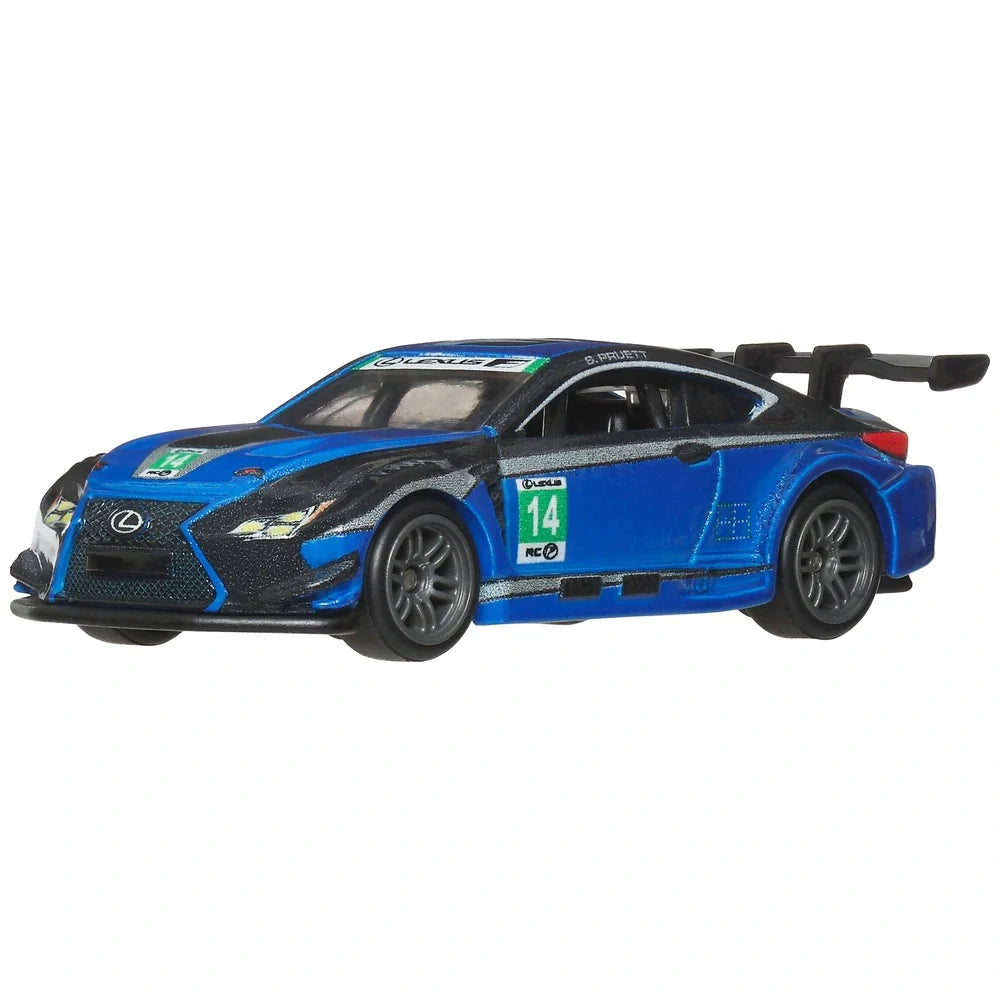Hot Wheels Car Culture 1:64 Scale Premium Aero Styles Lexus RC F GT3 Toy Car for Ages 4+