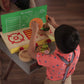 Wooden Lil Chef Kids Cooking Set, Apron, and Cooktop Combo (3+ Years)
