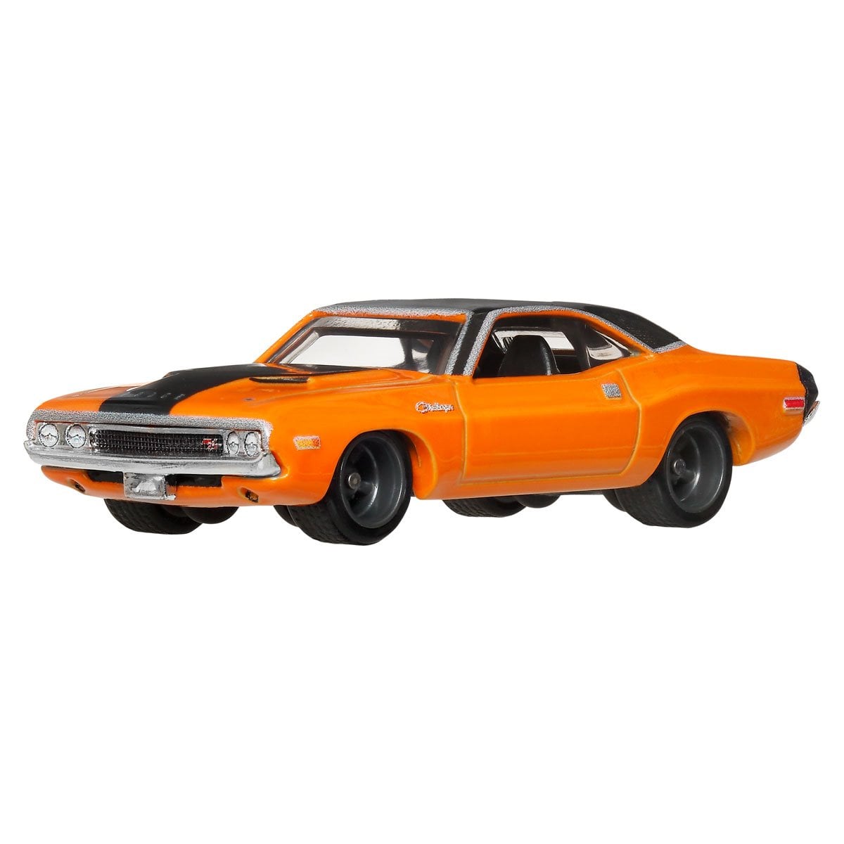 Hot Wheels Premium Car Fast & Furious 1970 Dodge Challenger R/T, 1:64 Scale Die-Cast Car for Collectors
