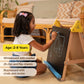 Wooden Tabletop Easel 3-in-1 – Adjustable Chalkboard, Whiteboard & Drawing Board