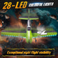 Bezgar RC Plane, 6-Axis Gyro Remote Control Airplane with LED Lights