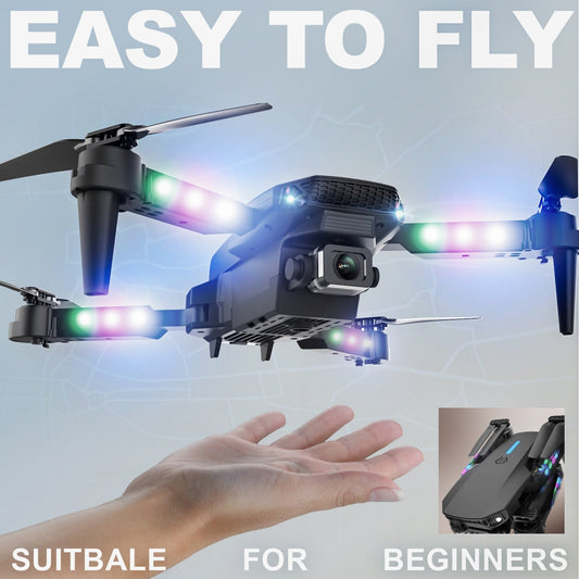 Bezgar Drone with Camera 1080P HD, Foldable FPV Drones with One Key Take Off