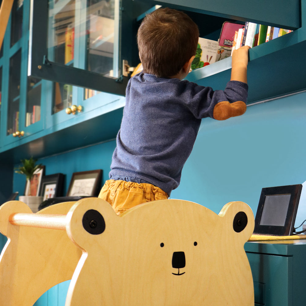 Montessori Toddler Learning Tower: Birch Plywood Build (1 Years+)