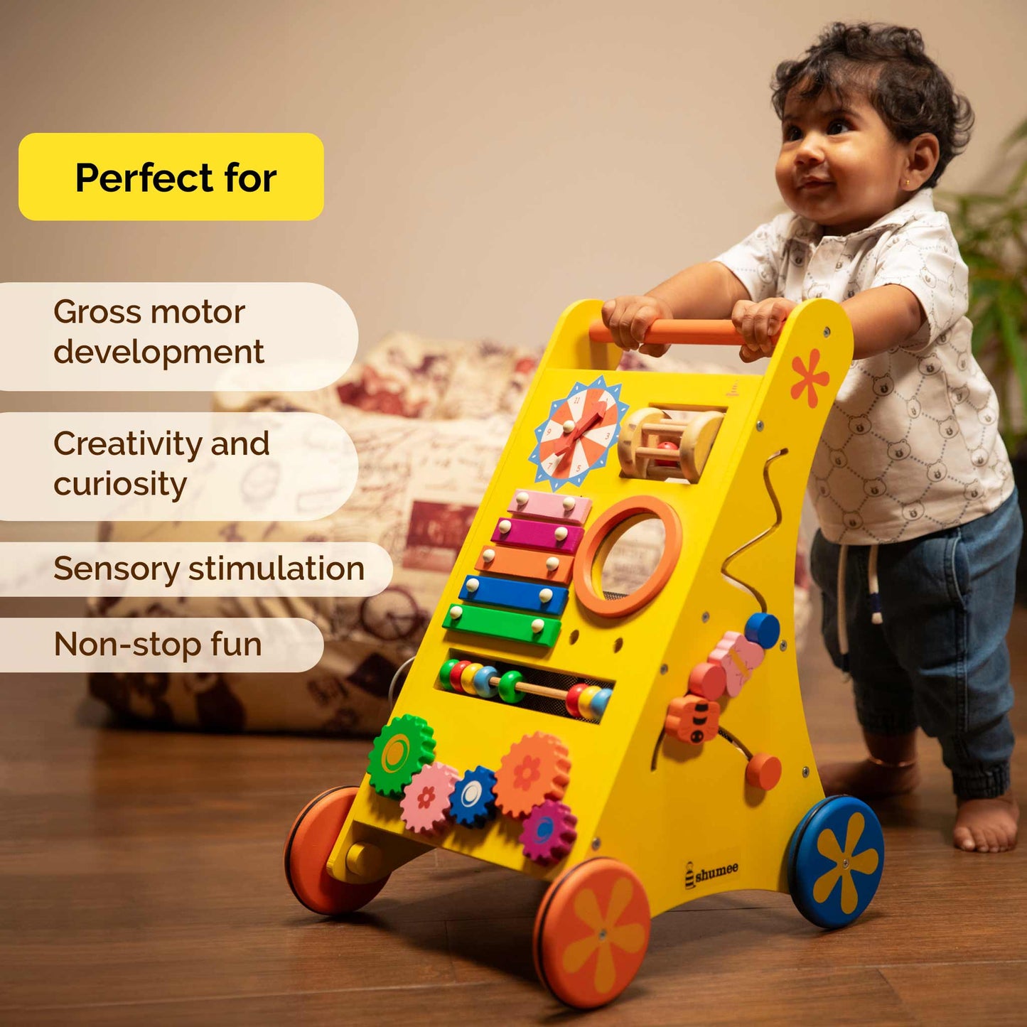 Musical Activity Walker – 8-in-1 with Interactive Learning Panels