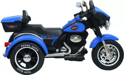 12V Kid's ABM-5288 Battery Operated  Ride On Bike (Blue)