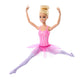 Barbie Ballerina Doll, Blonde Fashion Doll Wearing Purple Removable Tutu, Posed with Ballet Arms & “en Pointe” Toe Shoes