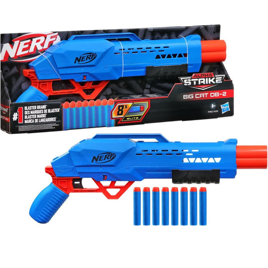 Nerf Big Cat Shot Gun with 8 Darts