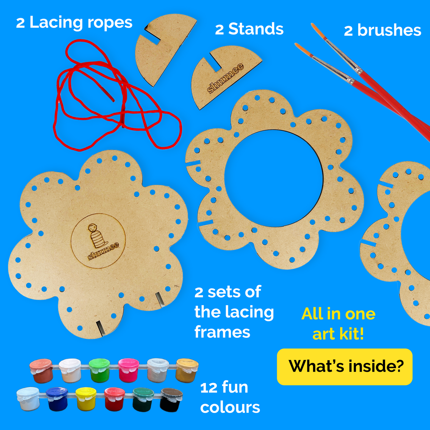DIY Photo Frame Art & Craft Kit for Kids ( 5+ years)