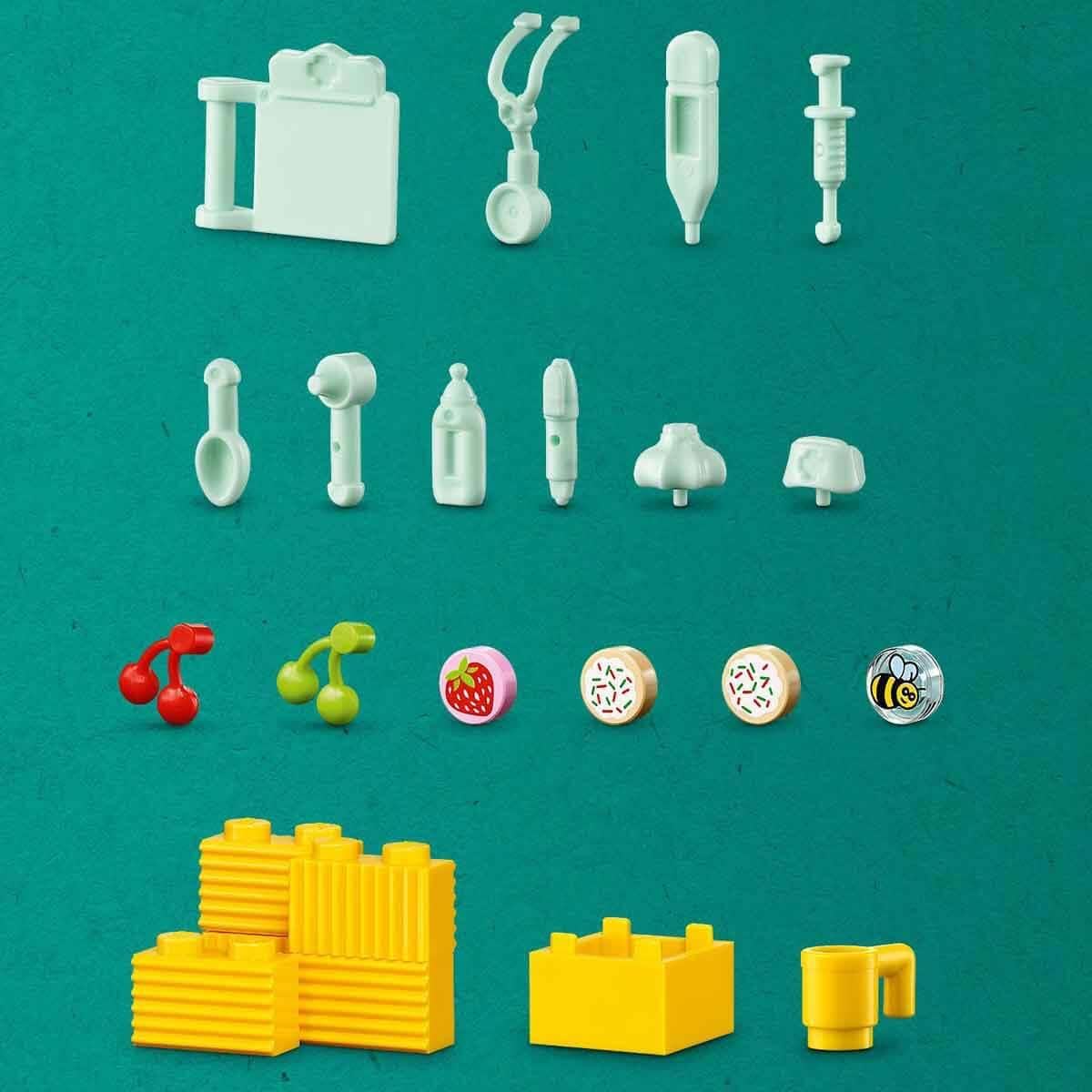 LEGO Friends Farm Animal Vet Clinic Toy Veterinary Care Building Kit For Ages 4+