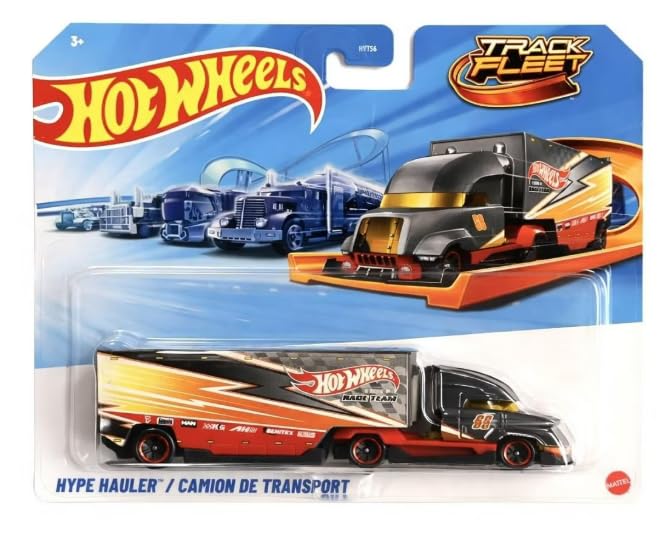 Hot Wheels Track Fleet Hype Hauler Truck for Ages 3 Years and Up