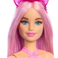 Barbie Unicorn Doll With Pink Hair, Ombre Outfit And Unicorn Accessories For Kids Ages 3+