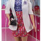 Barbie 12 Inch Blue Hair Scientist Doll & Accessories for Ages 3 Years Old & Up
