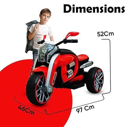 PR Police Bike For Kids| Battery Operated Bike