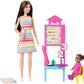 Barbie Teacher Doll With Brunette Fashion Doll, 1 Toddler Doll, & Teaching Accessories For Kids Ages 3+