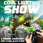 Bezgar Dinosaur RC Truck with Hand Gesture Control, Lights & Water Gun