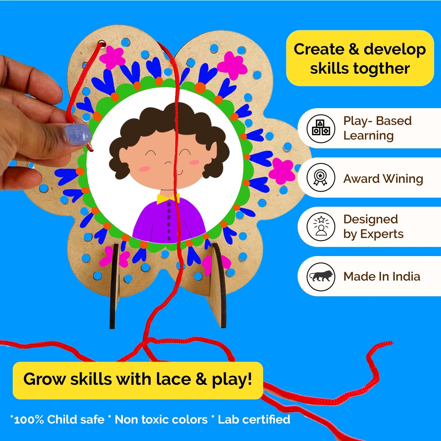 DIY Photo Frame Art & Craft Kit for Kids ( 5+ years)