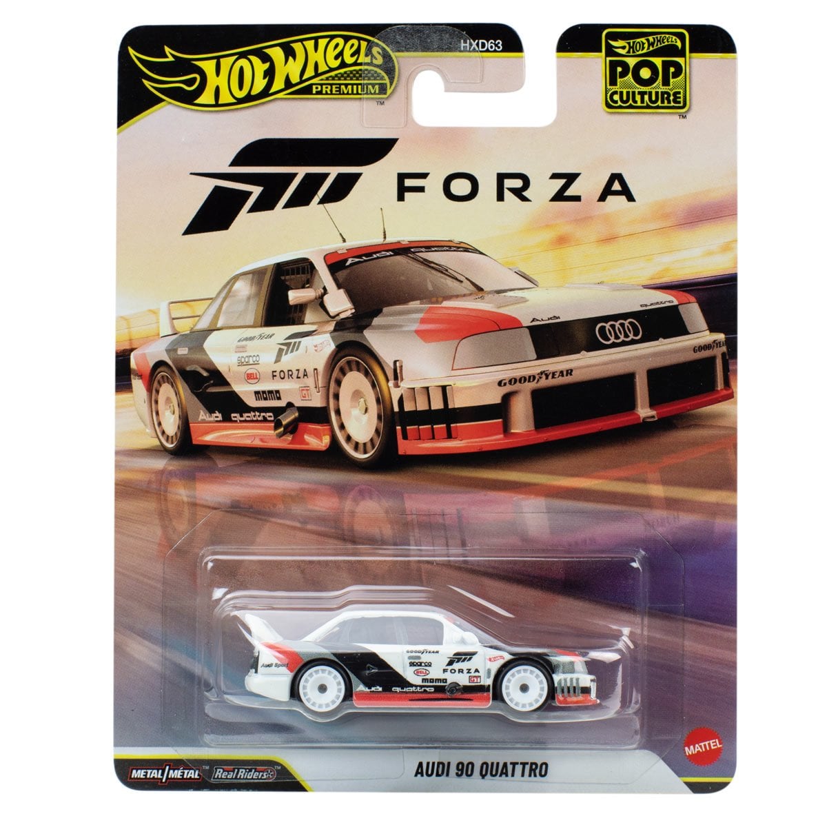 Hot Wheels Pop Culture 1:64 Scale Premium Audi 90 Quattro Die-Cast Replica Toy Car For Ages 4+