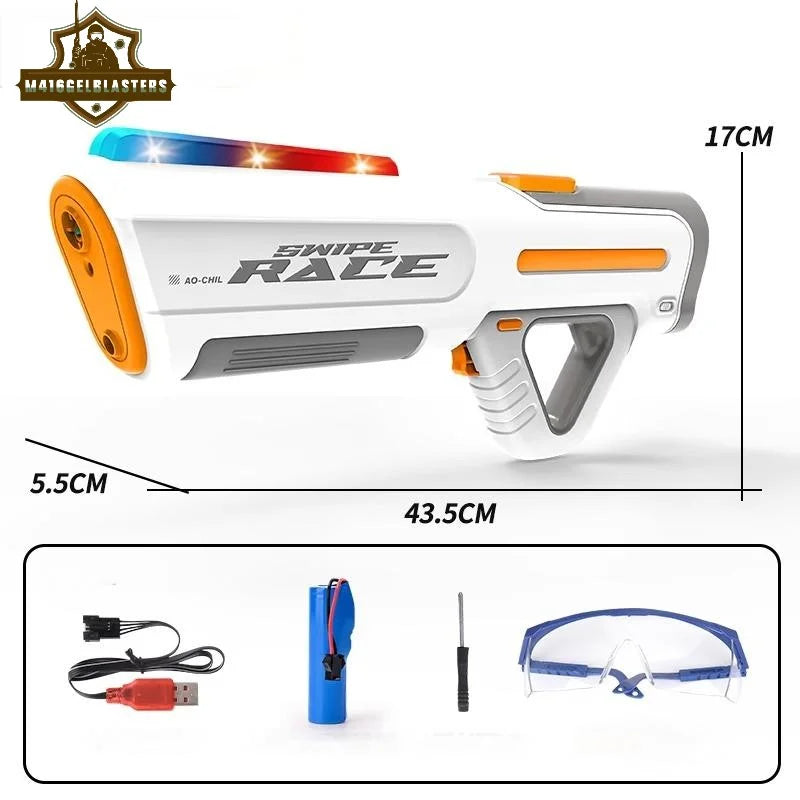 Hydro Electric Water Gun – Rapid-Fire Long-Range LED Blaster (Random Color)