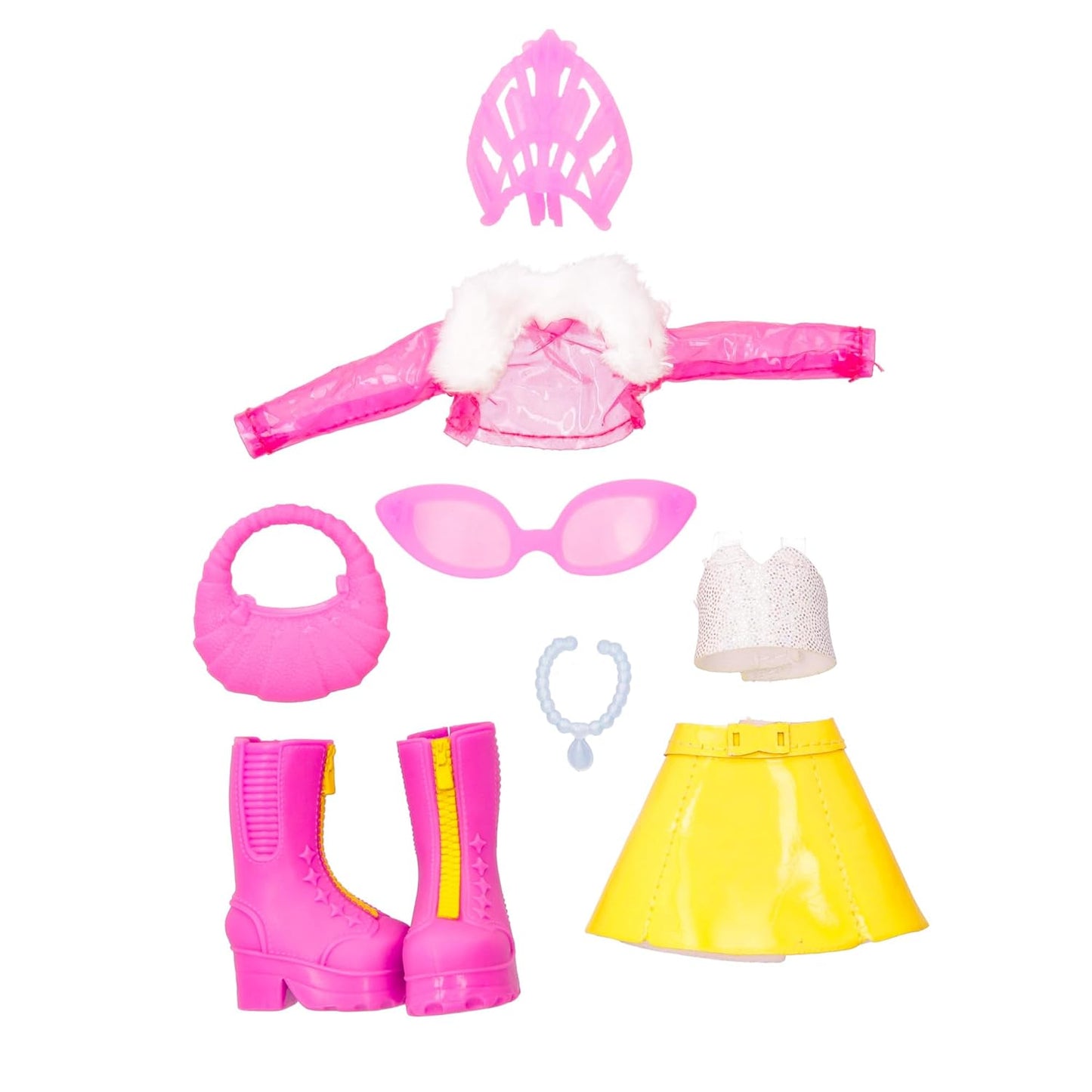 Cry Babies BFF Elodie Fashion Doll With Long Hair Including Outfit And Accessories For Ages 3 And Up