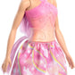 Barbie Unicorn Doll With Pink Hair, Ombre Outfit And Unicorn Accessories For Kids Ages 3+