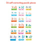 Fisher Price One & Many 54 Pieces Singular & Plural Learning Puzzles For Kids