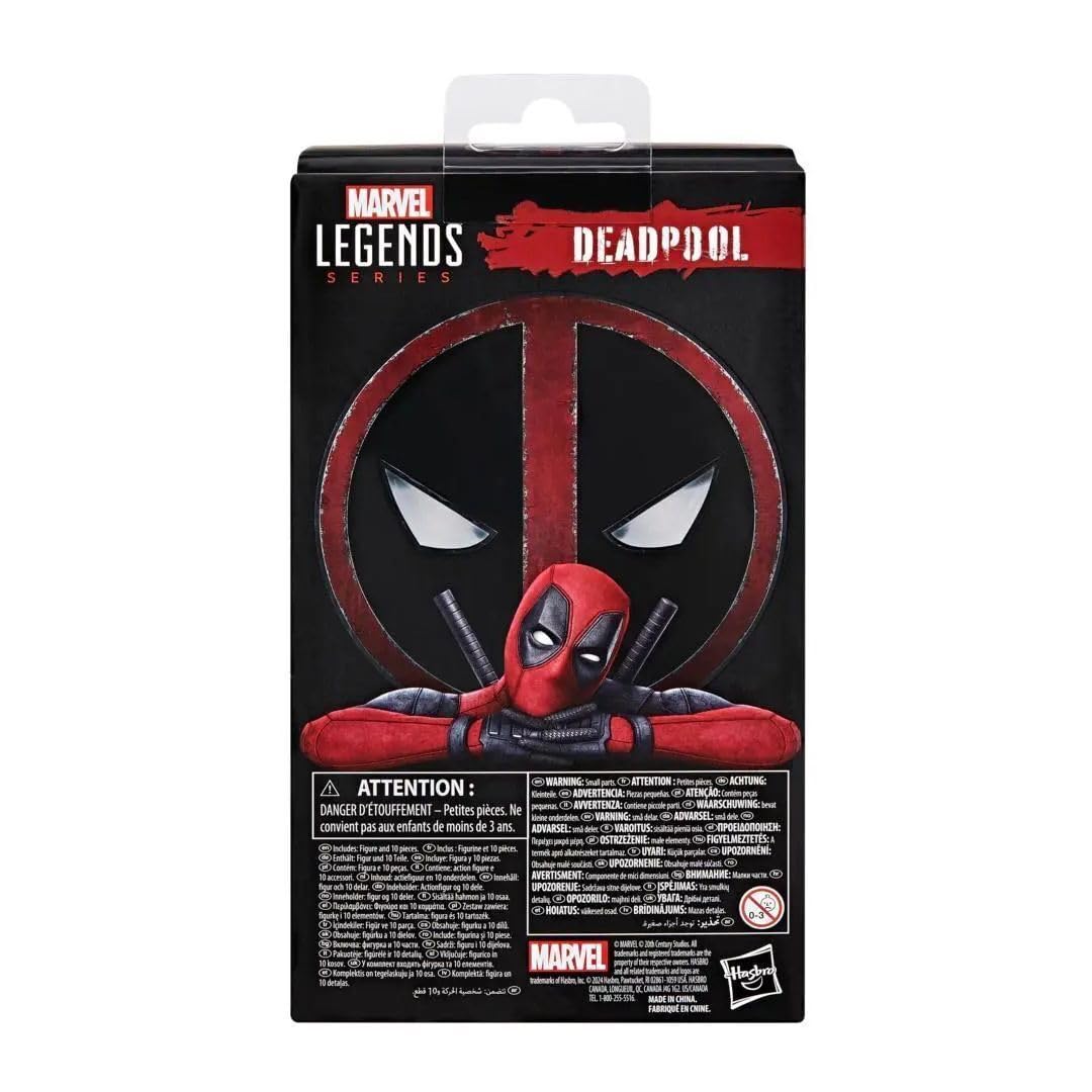 Marvel Legends Series Deadpool 6 Inch Action Figure Legacy Collection for Teen & Adult Collectible Ages 14 Years & Up