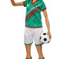 Barbie Soccer Doll, Brunette Ponytail, Colorful 16 Uniform, Soccer Ball, Cleats, Tall Socks, Great Sports for Ages 3+