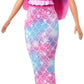 Barbie Mermaid Fantasy Dress-Up Clothes Set & Accessories Doll with Baby Unicorn and Dragon Pets for Kids Ages 3+