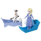 Disney Frozen Elsa Small Doll with Olaf & Bruni Character Friends, Furniture and Play Pieces Inspired by Disney Frozen Movie