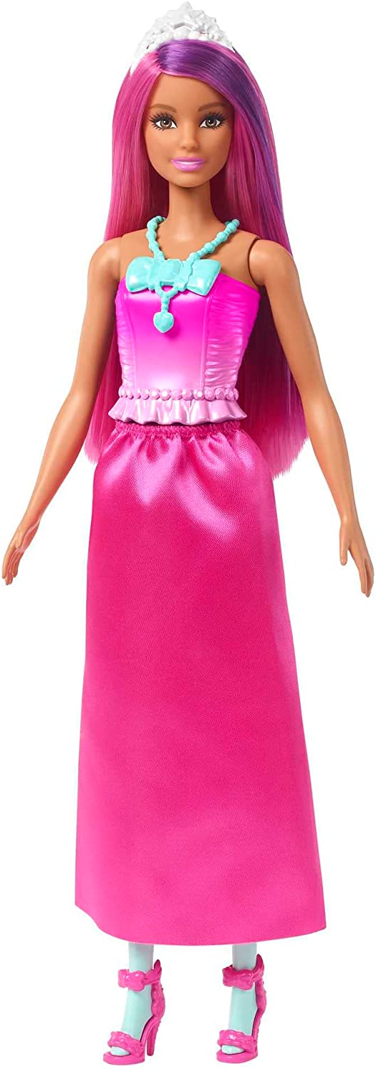 Barbie Mermaid Fantasy Dress-Up Clothes Set & Accessories Doll with Baby Unicorn and Dragon Pets for Kids Ages 3+