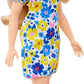 Barbie Fashionistas Doll with Down Syndrome Wearing Floral Dress #208 for Kids Ages 3+ (HJT05)